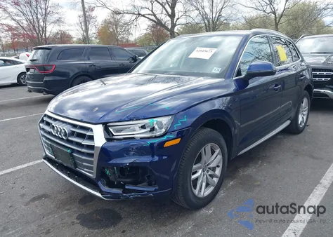 2020 Audi Q5 Premium 45 Tfsi Quattro S Tronic from USA, damaged, VIN WA1ANAFY9L2053307
